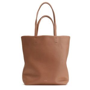 Cuyana Tall Easy Tote in Caramel